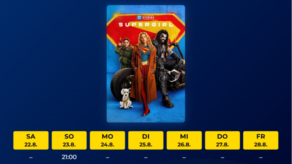 Titelbild der Veranstaltung Supergirl