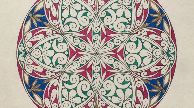 Meditative Mandalas Workshop Teil 1 - 4