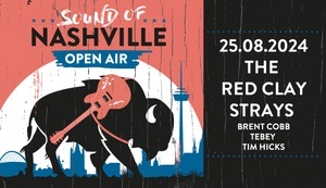Sound of Nashville Open Air - The Red Clay Strays - Brent Cobb, Tebey und Tim Hicks