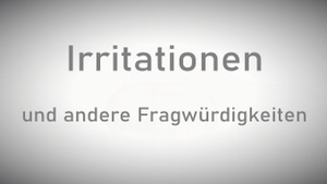 Eröffnung 68elf: Irritationen und andere Fragwürdigkeiten