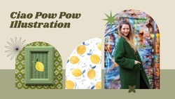 Ciao PowPow Illustration