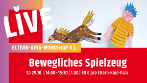 Bewegliches Spielzeug aus Papier