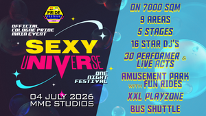 SEXY UNIVERSE - Offizielles ColognePride Main Event