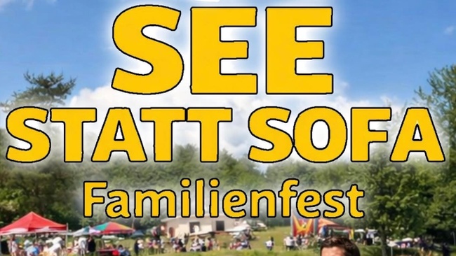 Familienfest an der Kräwi – See statt Sofa