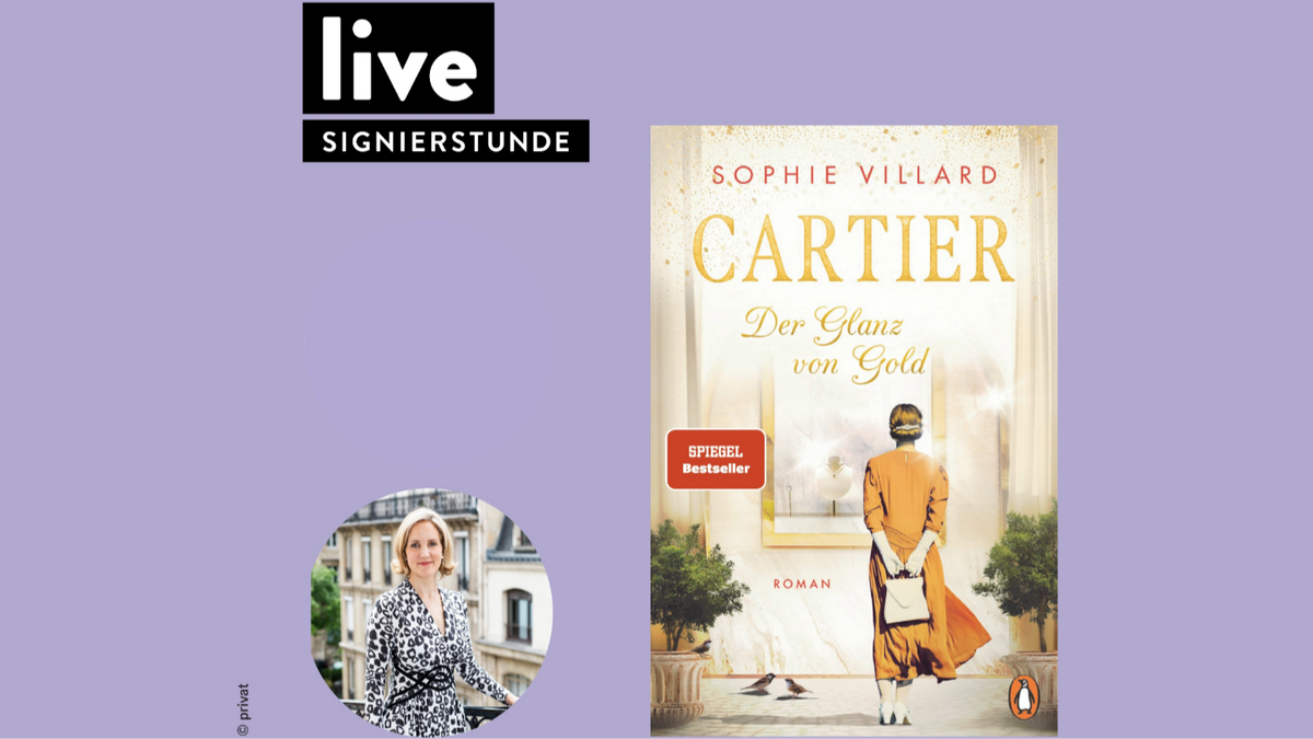 SIGNIERSTUNDE: Sophie Villard - Cartier. Der Glanz von Gold