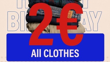 🎉 DOBRA Birthday Special – All Clothes 2€ & Jewelry 2+1 Free 🎉