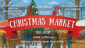 Flamingo Pop-Up Christmas Market