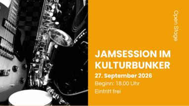 Jamsession im Kulturbunker // OPEN STAGE