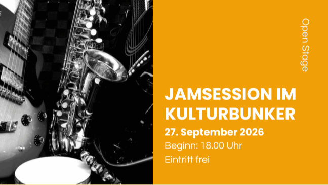 Jamsession im Kulturbunker // OPEN STAGE