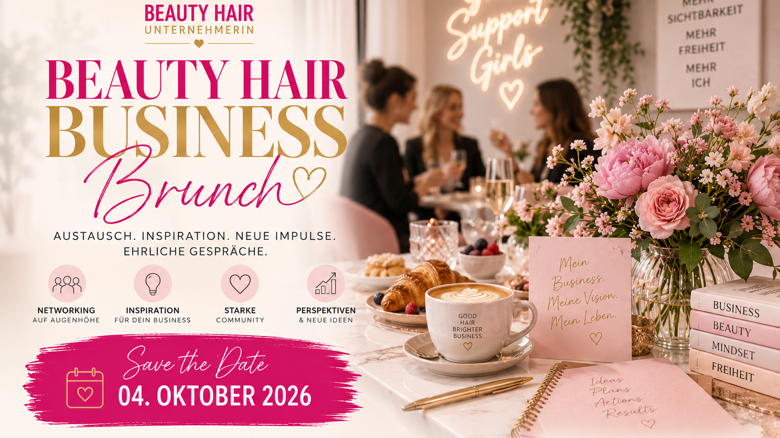 Beauty Hair Business Brunch