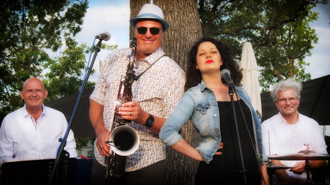 FriJAZZ im Storckshof - Jazzpana - Salzkuchen und Secco beim Eintritt