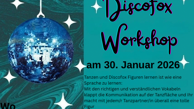 Discofox Workshop mit Tanzparty