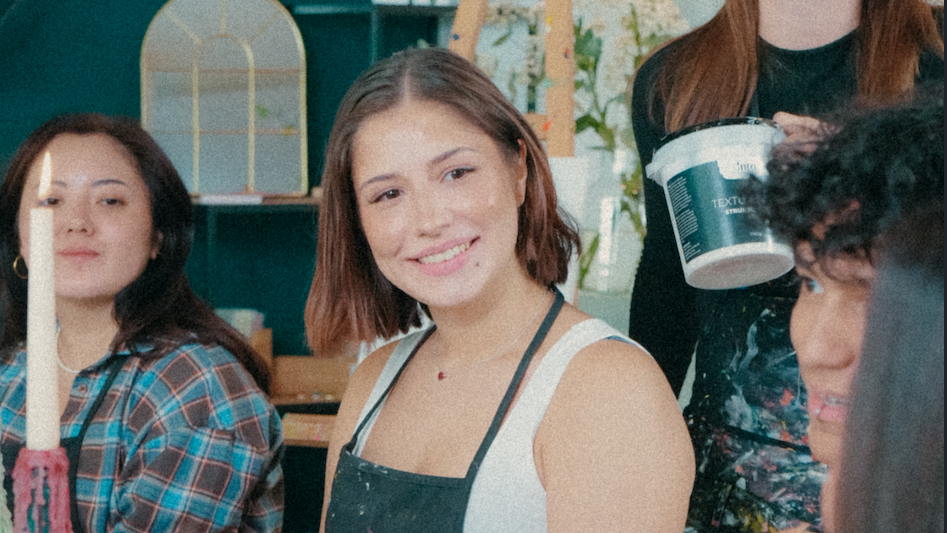 Afterwork Painting München | Strukturpaste, Drinks & Creative Vibes