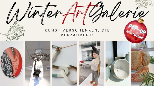 ❄️ WinterArtGalerie: Kunst & Geschenkezauber 🎁