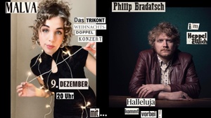 Trikont Weihnachtskonzert mit Malva & Philip Bradatsch