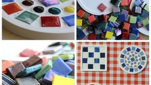 Mosaik-Workshop für Familien