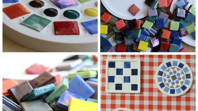 Mosaik-Workshop für Familien