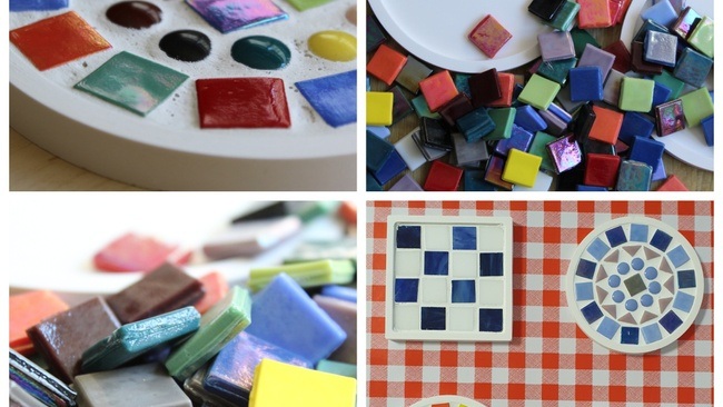 Mosaik-Workshop für Familien