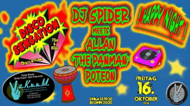 DJ SPIDER meets ALLAN ‘THE PANMAN‘ Poteon