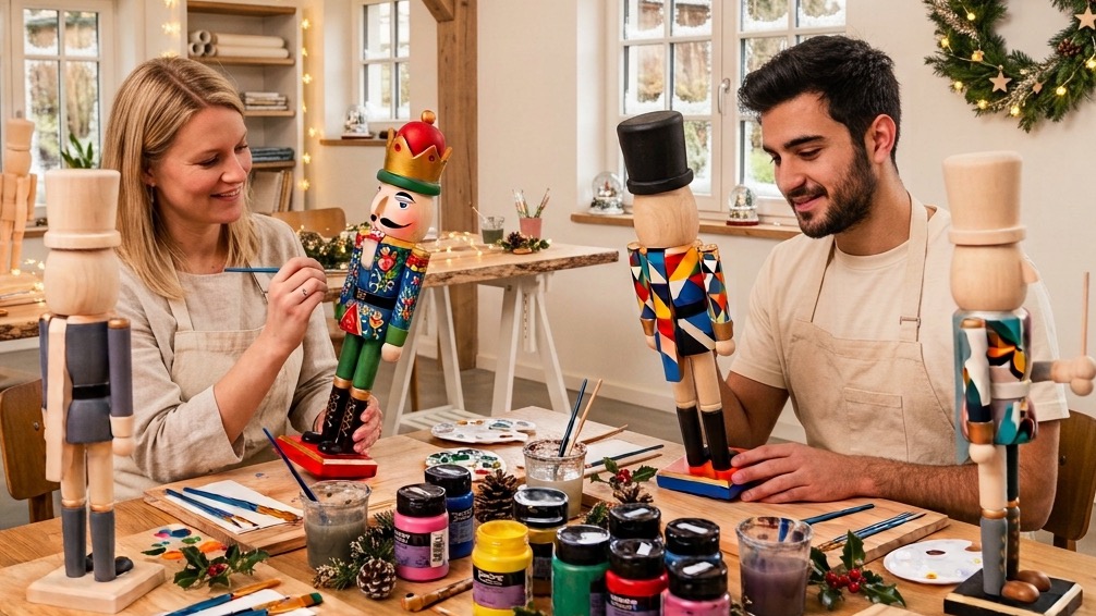 Kreativ-Workshop Winter-Magie: Dein XXL-Nussknacker DIY