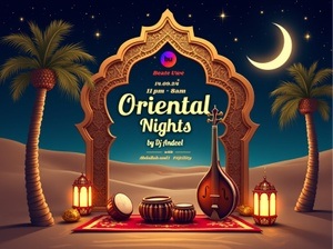 Oriental Nights | Downtempo, House, Techno & Psytrance party