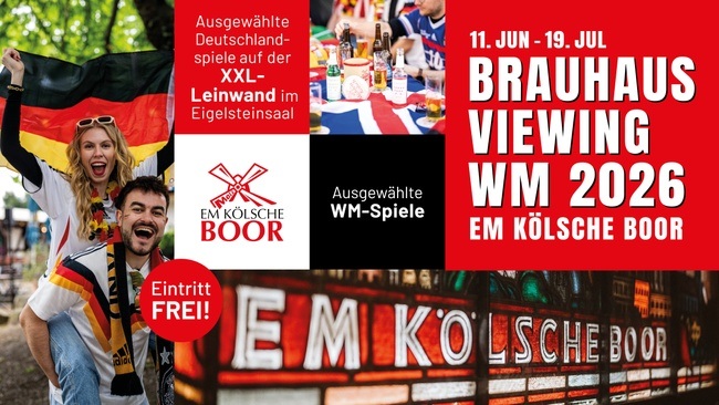 Brauhaus Viewing: Deutschland Vs. Curacao | Em Kölsche Boor