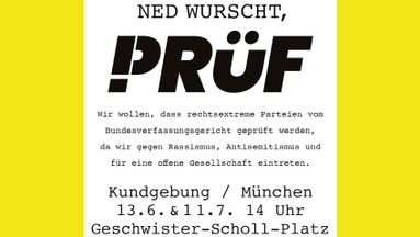 PRÜF! Kundgebung