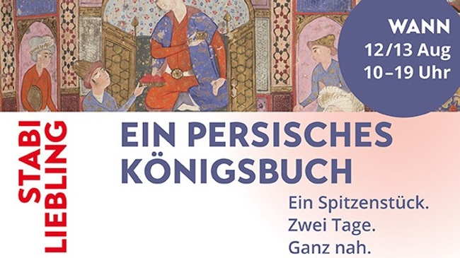 StabiLiebling: Ein persisches Königsbuch