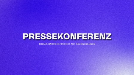 Pressekonferenz und Networking-Event von Rausgegangen und der Stadt Köln: Projekt zur Barrierefreiheit