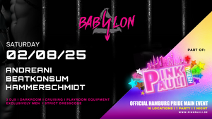 Babylon Men Only Floor | Part of Pink Pauli Festival 2025 | 02.08.2025