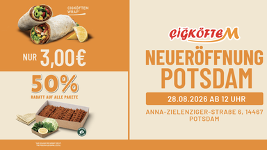 Cigköftem Neueröffnung Potsdam