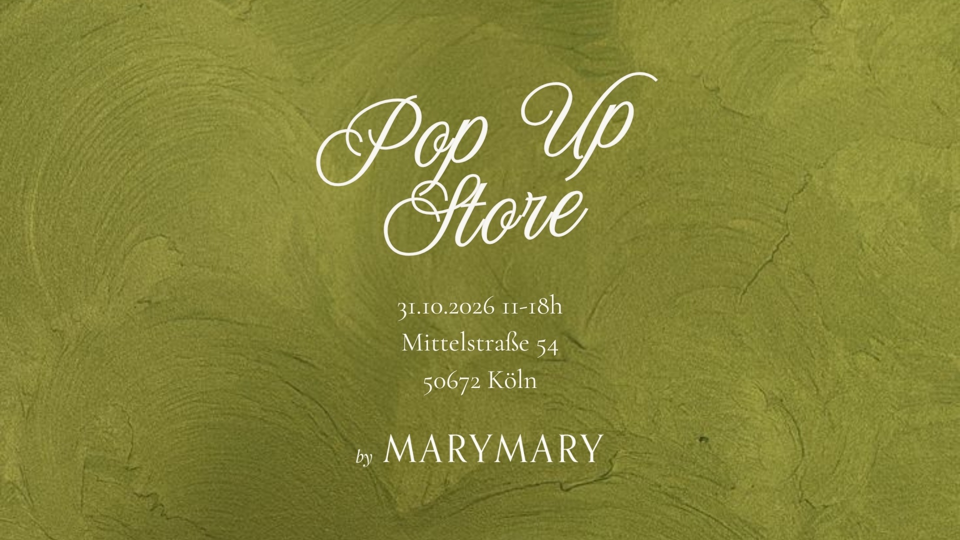 Pop Up Store von by MARYMARY
