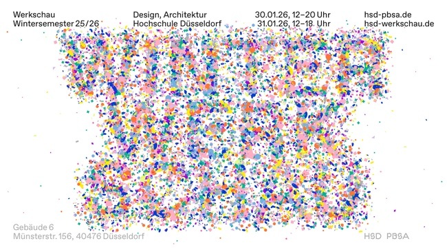 Winterwerkschau Fachbereiche Design und Architektur PBSA