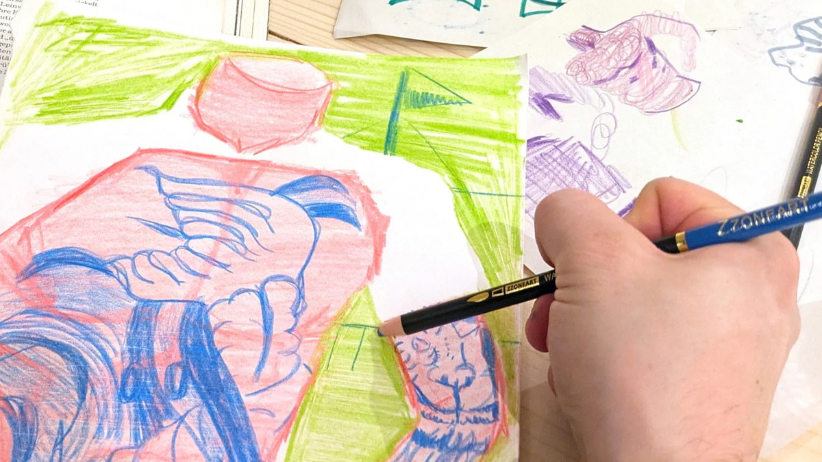Titelbild der Veranstaltung Expressive Drawing -  Ausdrucksstarkes Zeichnen