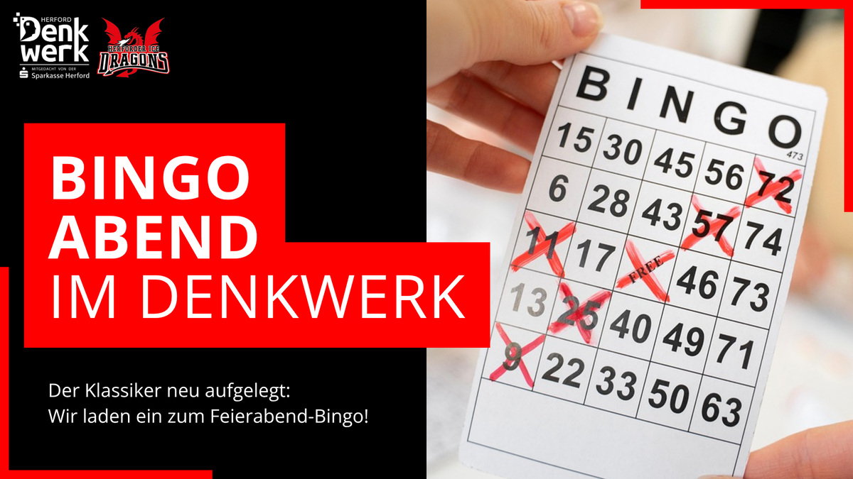 Bingo Abend im Denkwerk Herford