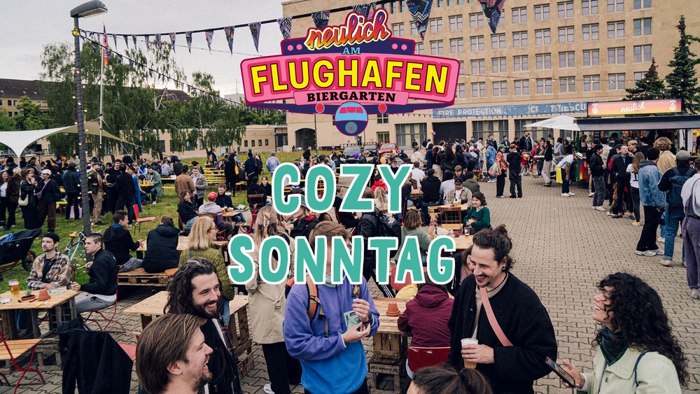 Cozy Sonntag, Neulich am Flughafen Biergarten