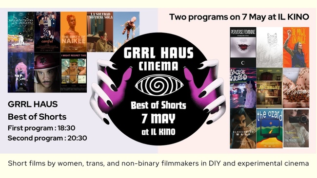 GRRL HAUS Cinema Best of 2025 Shorts Screening