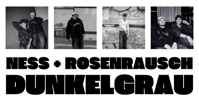 Ness + Rosenrausch = DUNKELGRAU (Indie Pop / Rock)