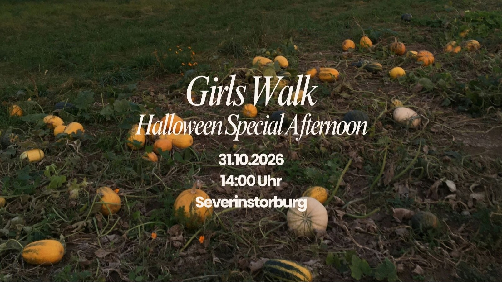 Girls Walk | Halloween Special Afternoon