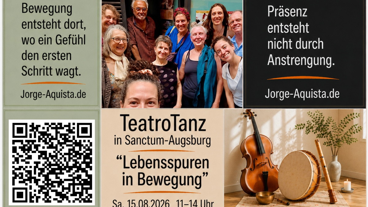 Titelbild der Veranstaltung Lebensspuren in Bewegung – Der Körper erinnert