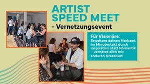 Artist Speed Meet - vernetze dich mit Kreativen