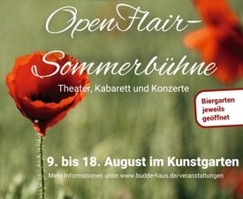 Open Flair Sommerbühne im Kunstgarten