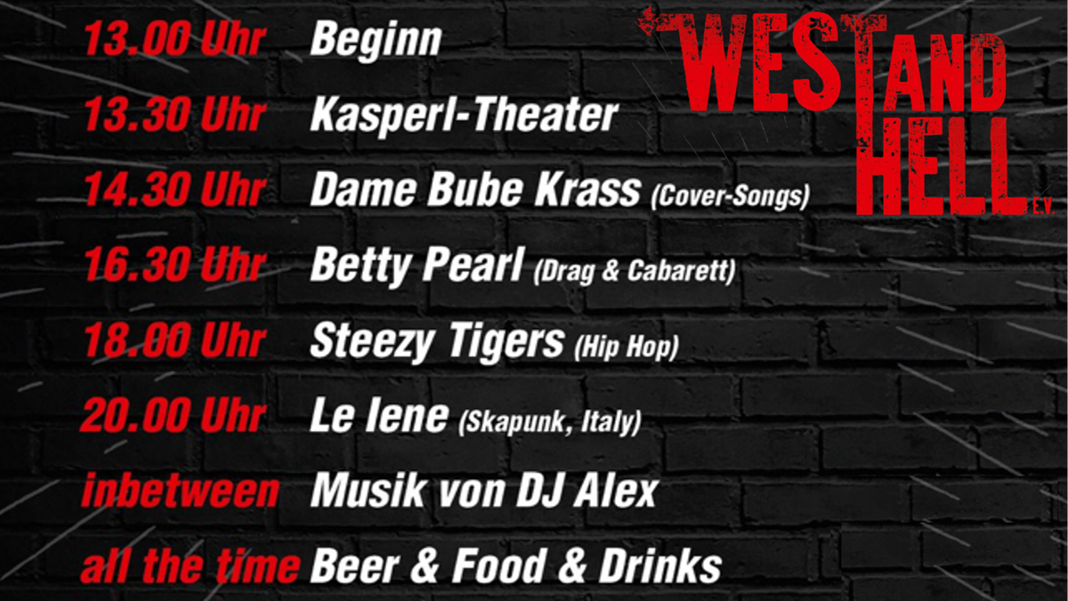 WEST & HELL Straßenfest