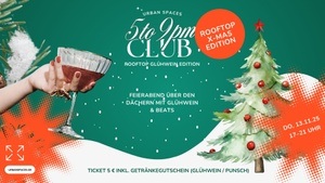 Rooftop X-Mas Afterwork – Glühwein, Beats & City Lights