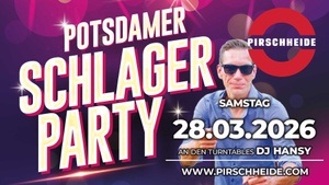 Potsdamer Schlagerparty 03/2026 im Pirschheide
