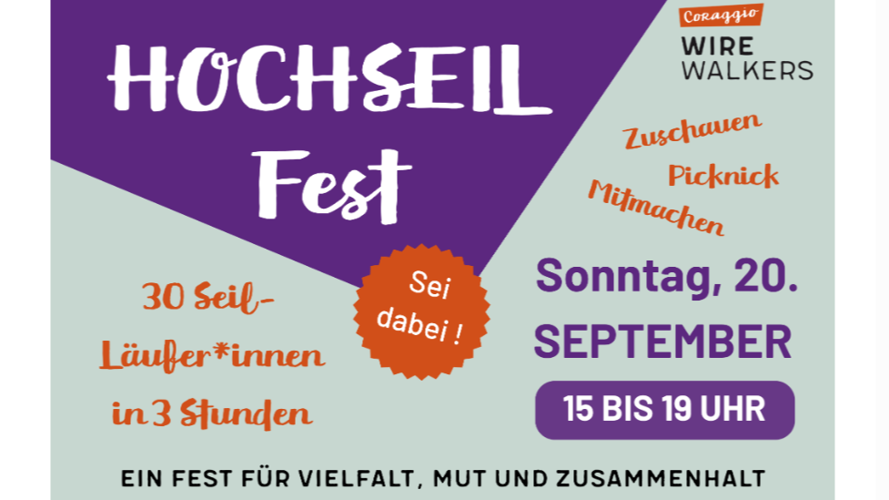 WireWalkers Hochseilfest // Hochseil-Challenge