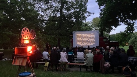 Stummfilmtage auf der Warze mit dem WANDERKINO