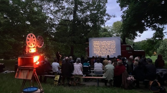Stummfilmtage auf der Warze mit dem WANDERKINO