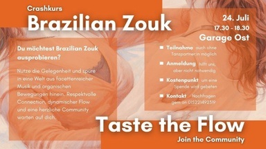 Brazilian Zouk – First Steps