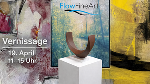 Vernissage mit Pianokonzert Sonntag 19. April Galerie Flow Fine Art